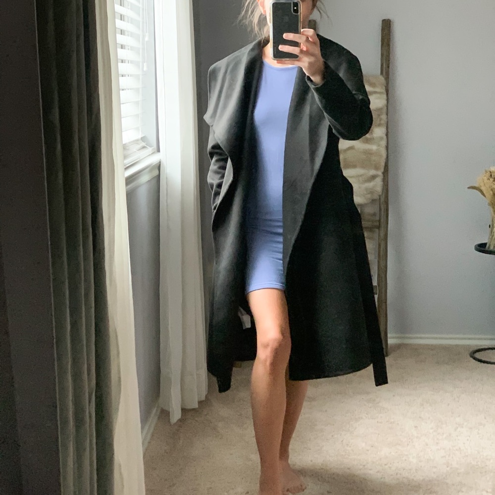 Black coat